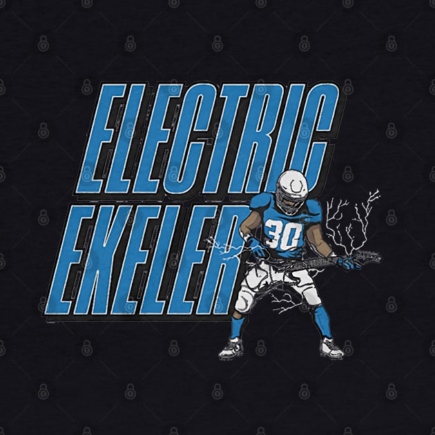 Austin Ekeler Electric by Chunta_Design